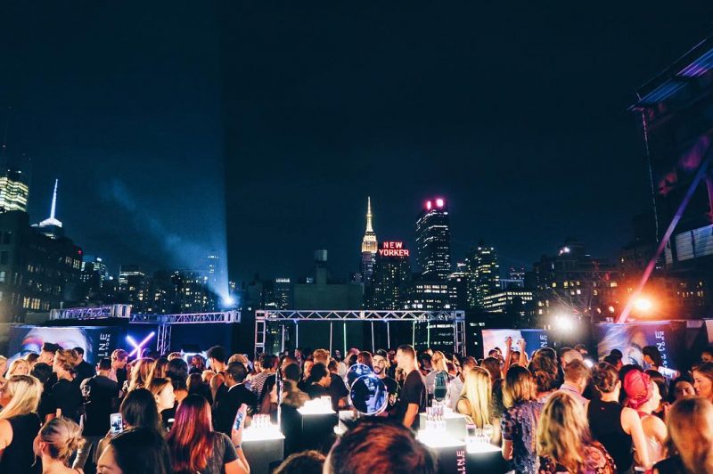 NYFW - Party on a rooftop with Maybelline!