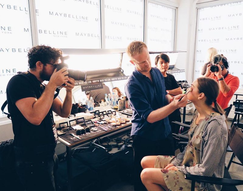 NYFW - Backstage Brock Collection with Maybelline & JINsoon.