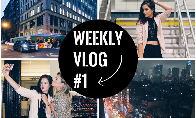 WEEKLY VLOG #1 - Bloomigdale's con We Wore What, Fohr Card y fiesta Teen Vogue & Neutrogena!