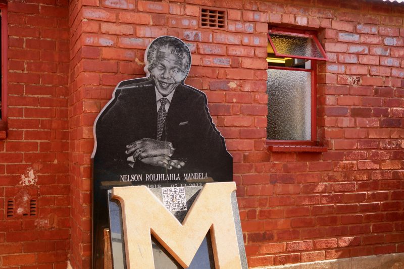 La casa de Nelson Mandela en Soweto.