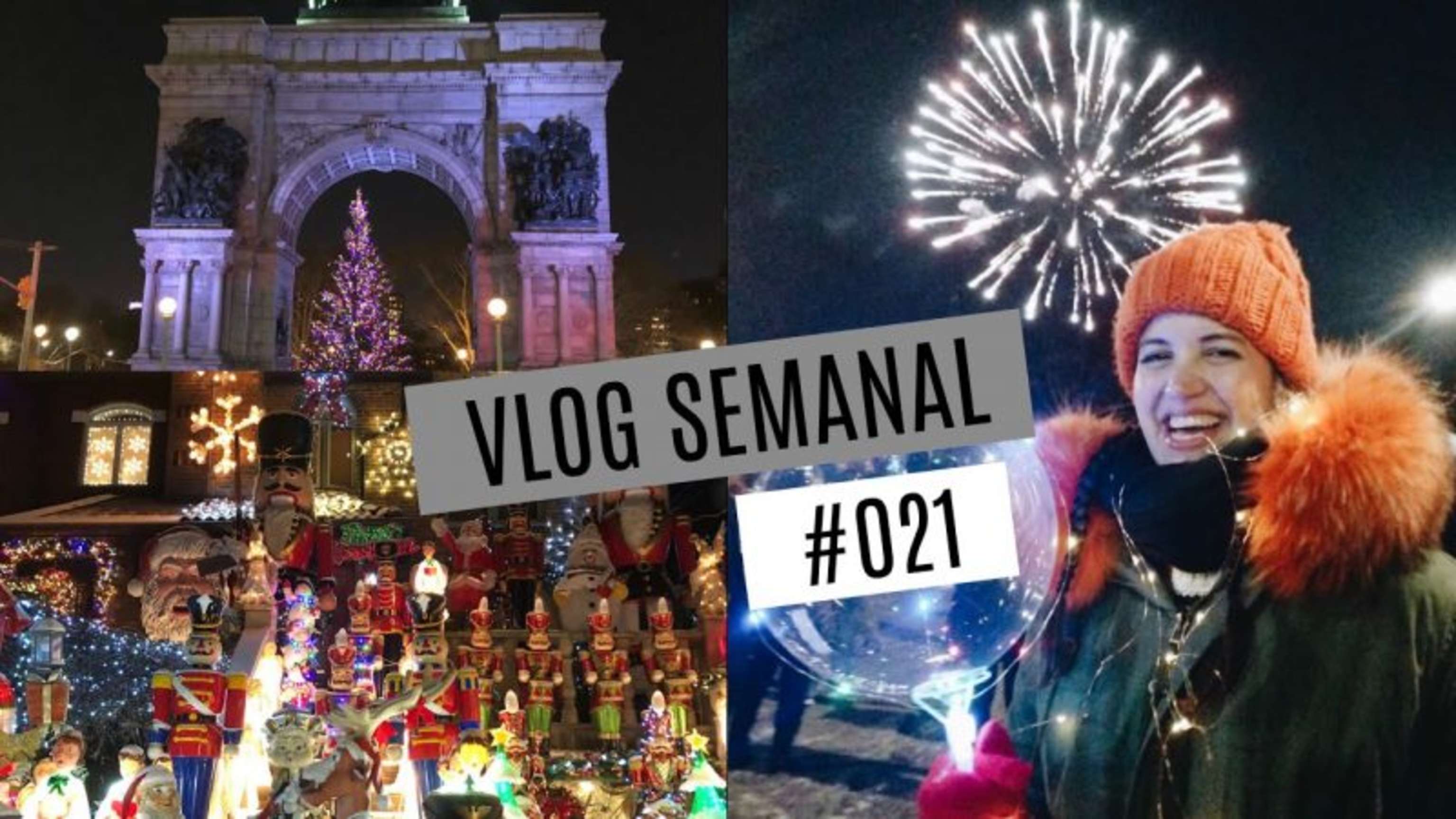 Las luces de Dyker Heights y FIN DE AÑO EN NUEVA YORK! 🎆 | VLOG SEMANAL #021 - ULTIMO VLOG 2017