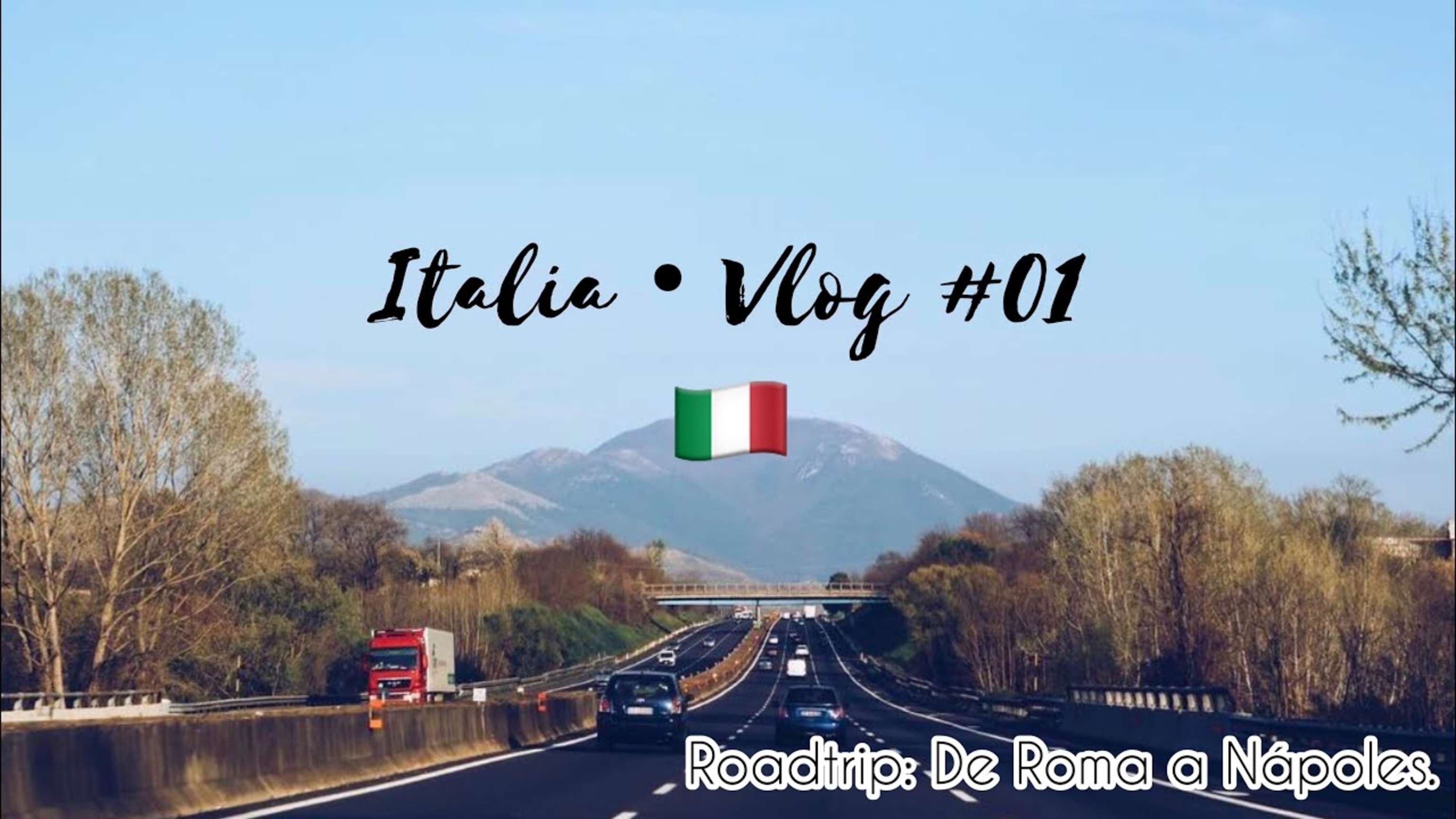 Roadtrip de Roma a Napoles 🚘🇮🇹 | ITALIA VLOGS #01
