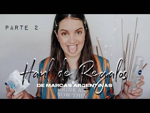 HAUL de REGALOS de MARCAS de ARGENTINA + SORTEO: Nivea, Natura, Maybelline y más! - Segunda Parte