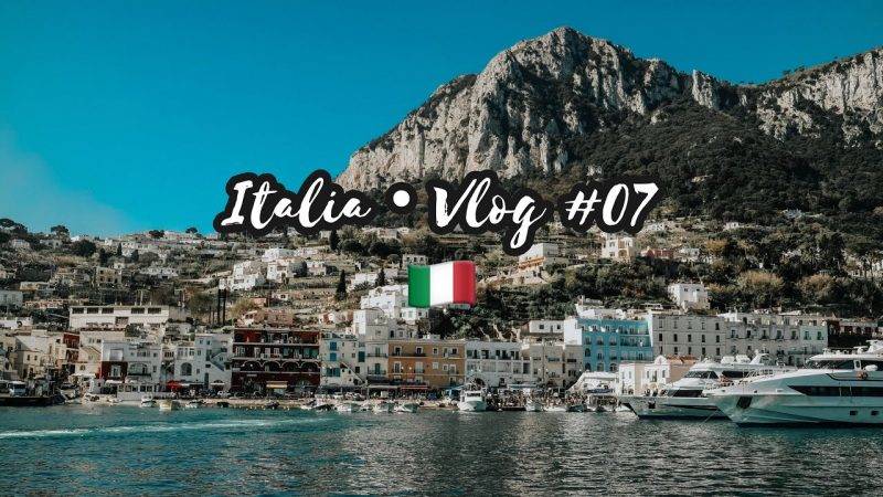 Navegando por la Isla de Capri 🇮🇹 | ITALIA VLOGS #07