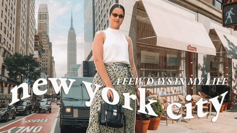A Few Days in My Life in NYC – Summer Events, Cancelled Plans, and Getting Ready with Me