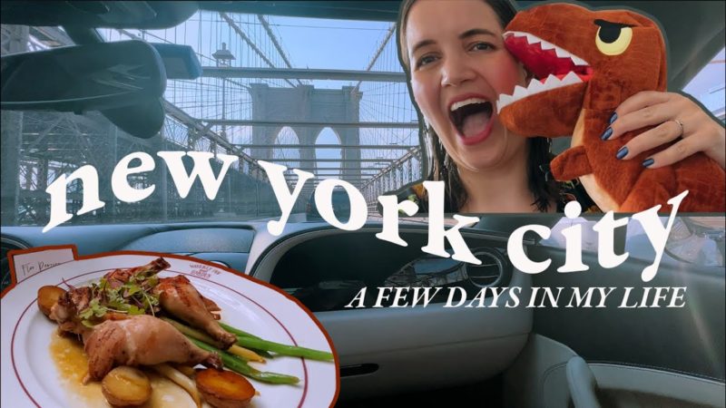 A Few Days in My Life in NYC: Jurassic Park Event, Kiehl’s Dinner & All the Vibes